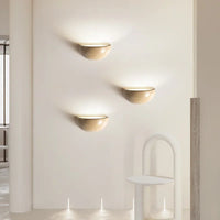 Luminous Haven LED Steinwandlampe, stilvoll für Wohn- & Schlafzimmer