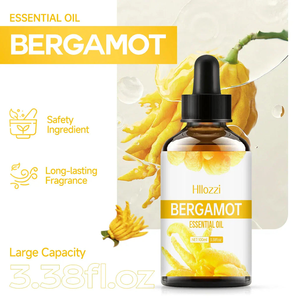 corlado™ Bergamotte ätherisches Öl, Premium, Haarpflege, Haut & Diffuser