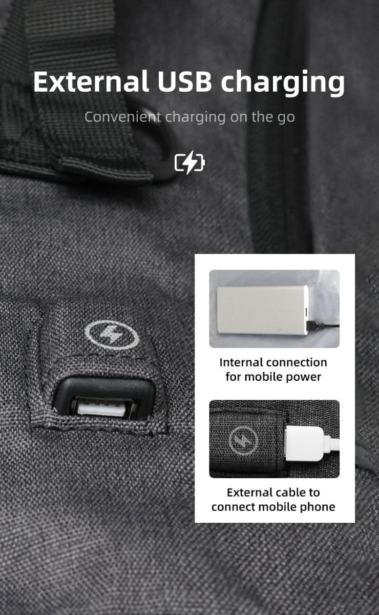 corlado | Multifunktionaler Rucksack für draußen mit USB-Anschluss
