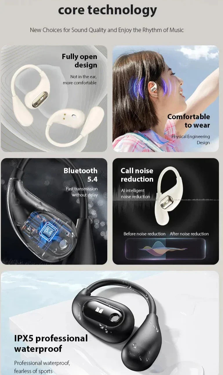corlado | Knochenleitung Bluetooth Touch-Control Kopfhörer