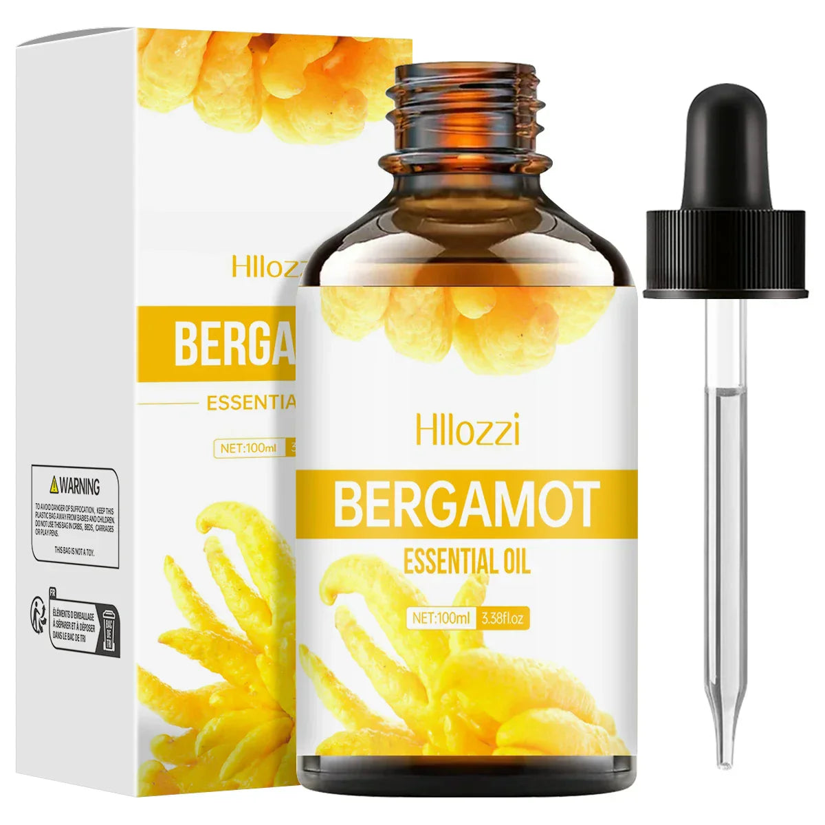 corlado™ Bergamotte ätherisches Öl, Premium, Haarpflege, Haut & Diffuser