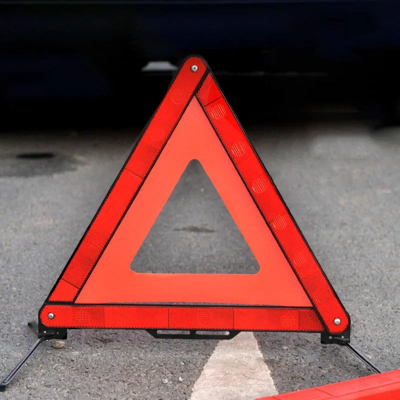 corlado™ Faltbares Notfall-Warndreieck, reflektierend, kompakt