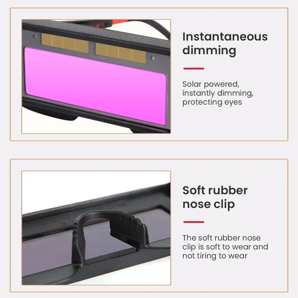 corlado | Solar-powered welding goggles