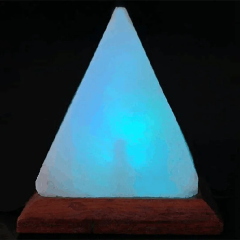 corlado™ Himalaya Kristallsalzlampe USB LED Pyramide, Luftreiniger & Stimmung