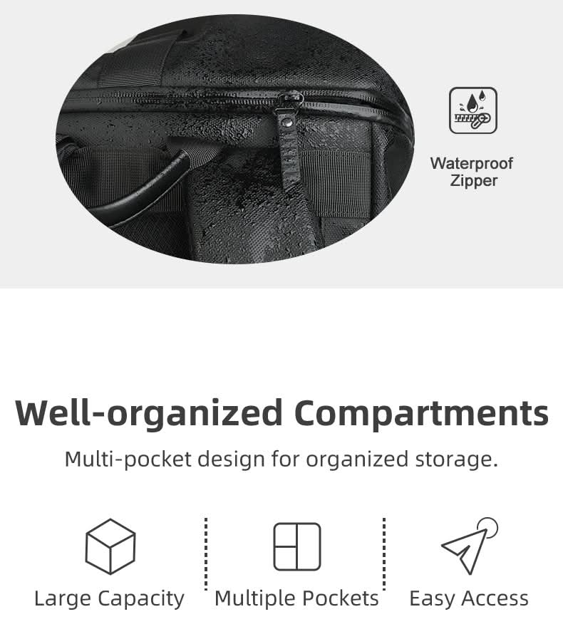 corlado | Erweiterbarer Outdoor-Rucksack mit großem Volumen & Laptopfach