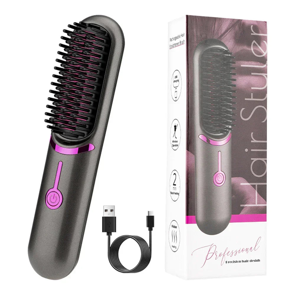 corlado | Wireless Hair Straightening Comb