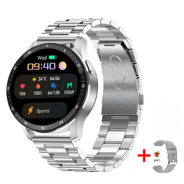 corlado | Zwei in Eins Smartwatch mit Bluetooth-Ohrhörern