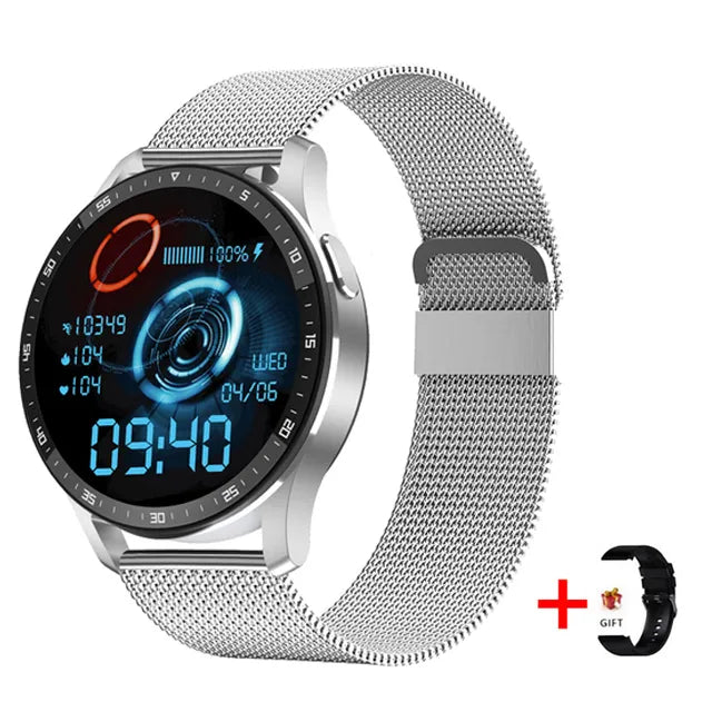 corlado | Zwei in Eins Smartwatch mit Bluetooth-Ohrhörern
