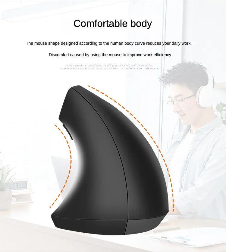 corlado | Ergonomische drahtlose vertikale Maus