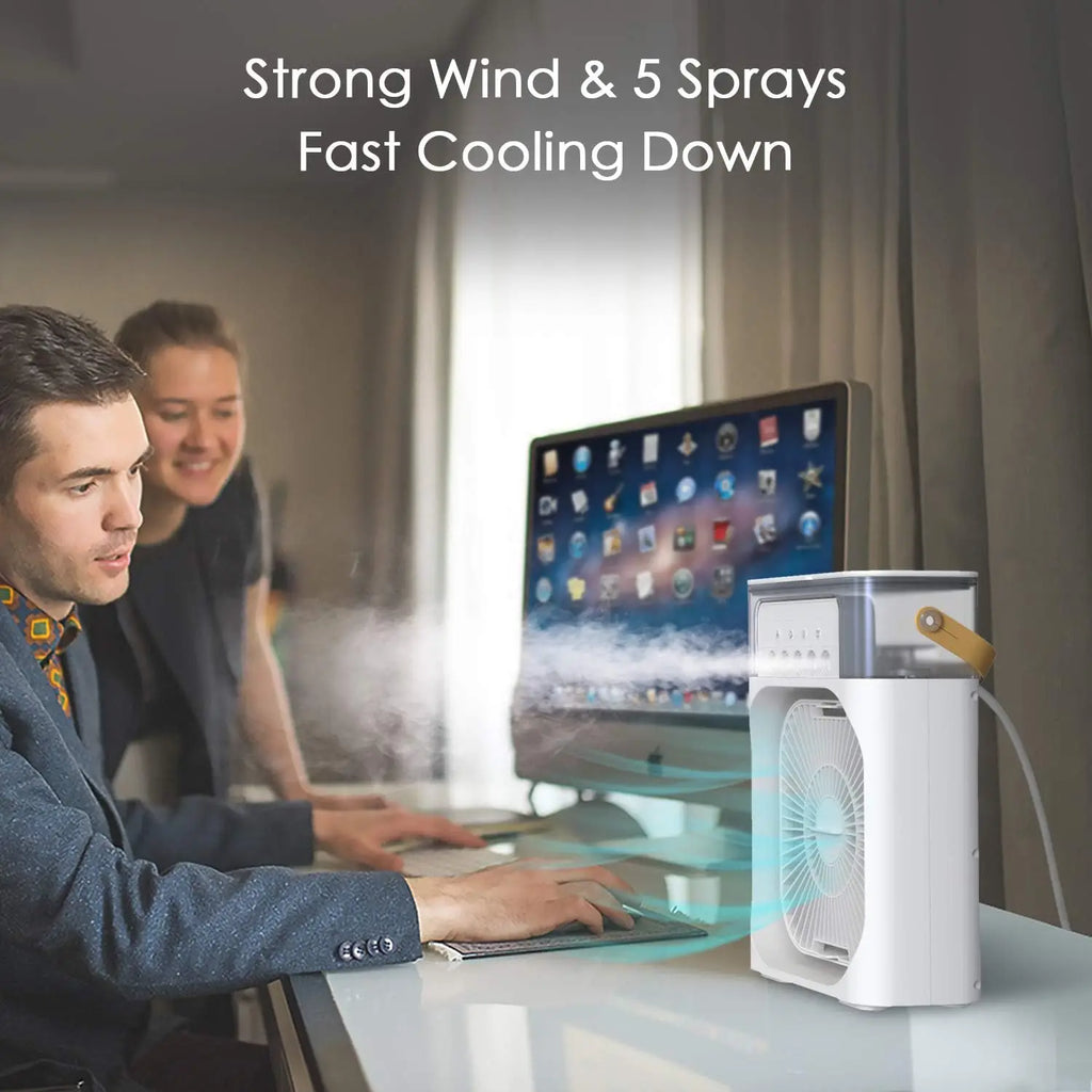 corlado | AirMist Pro Desktop Luftbefeuchter Ventilator