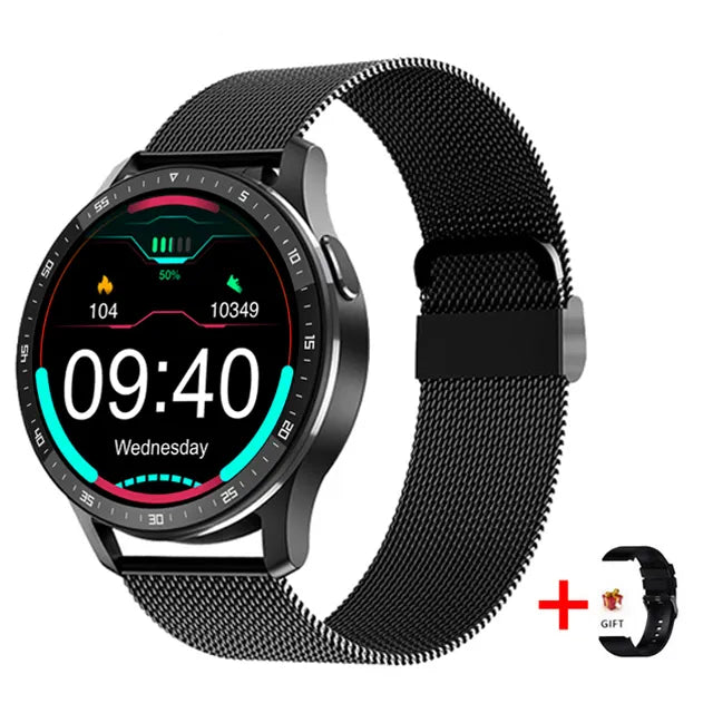 corlado | Zwei in Eins Smartwatch mit Bluetooth-Ohrhörern