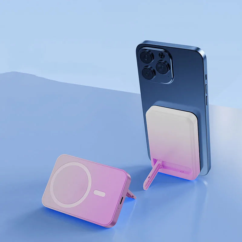 corlado | Magnetische drahtlose Powerbank mit Kickstand