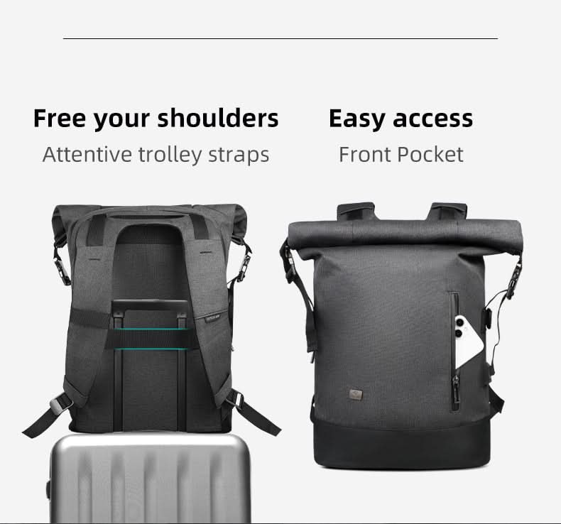 corlado | Multifunktionaler Rucksack für draußen mit USB-Anschluss