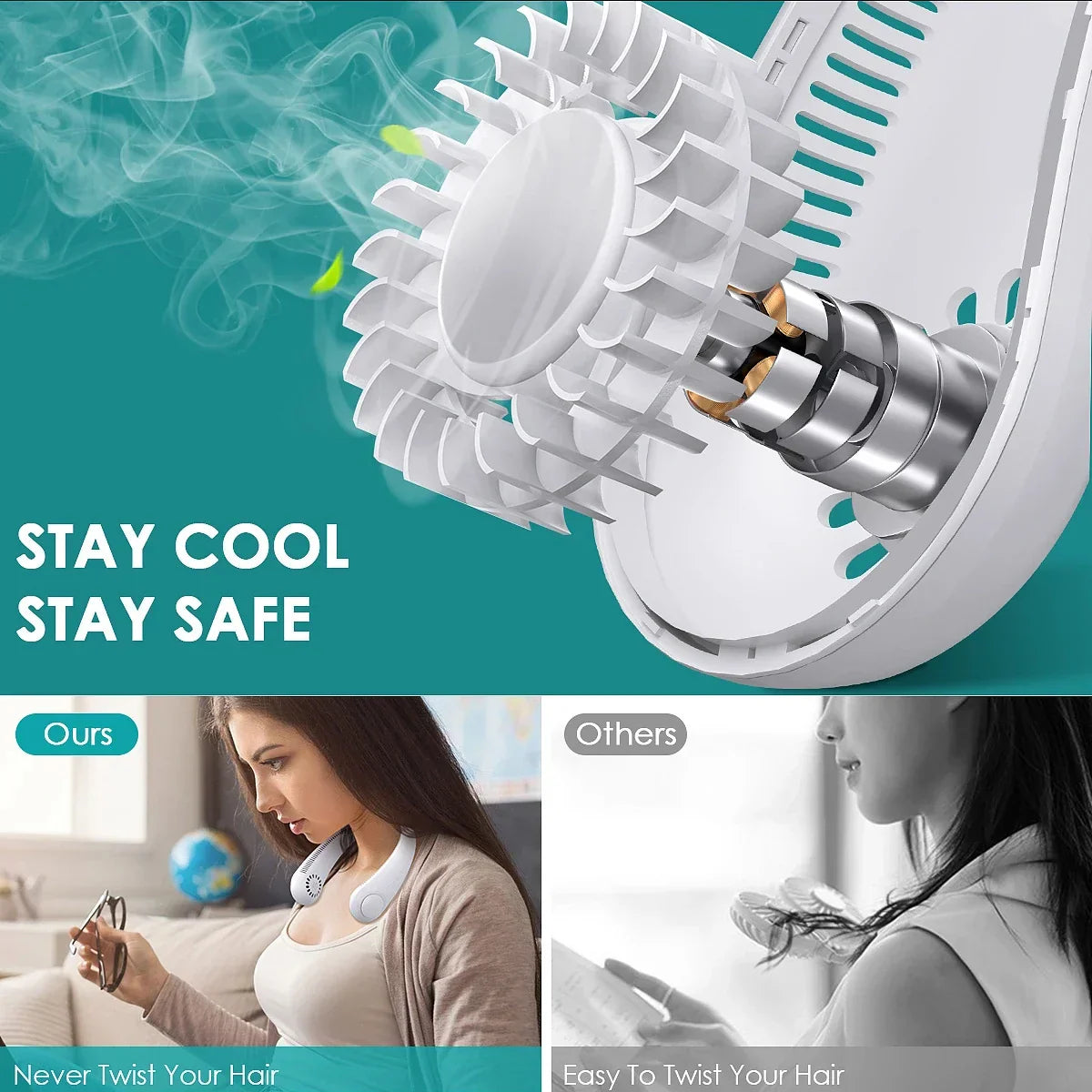 corlado | Blätterloser hängender Nackenventilator