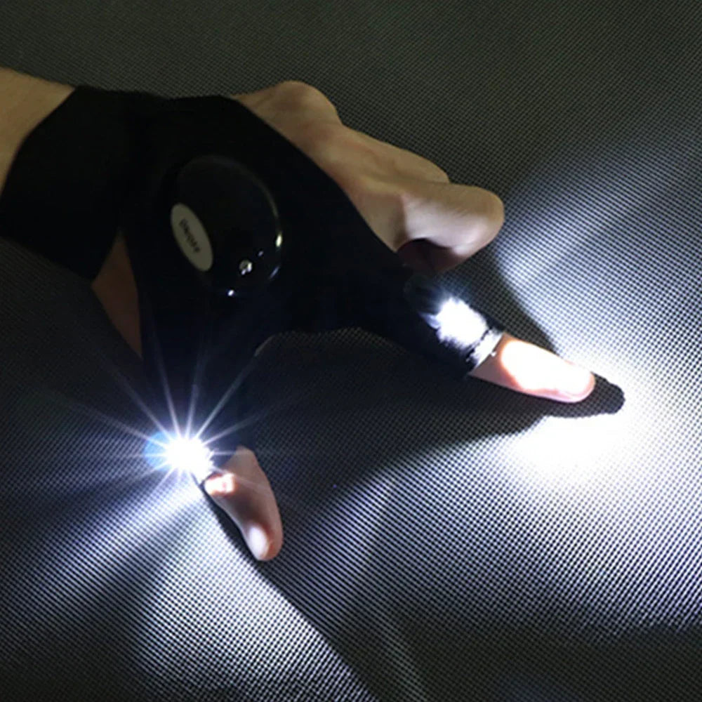 corlado | LED Taschenlampenhandschuhe