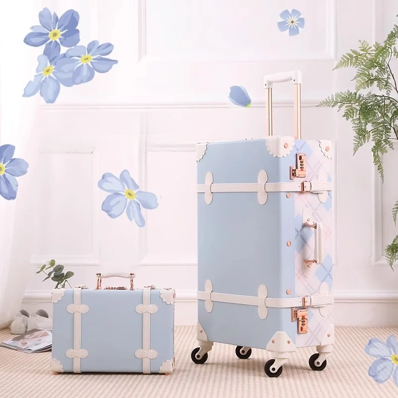 Retro-Hartschalenkoffer Set – Valencia
