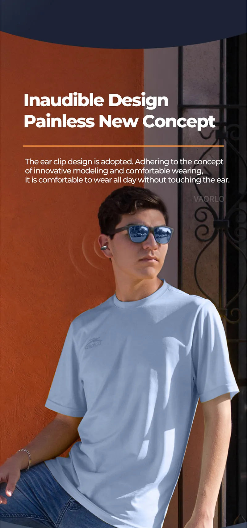 corlado | Ohrclip Bluetooth-Headset