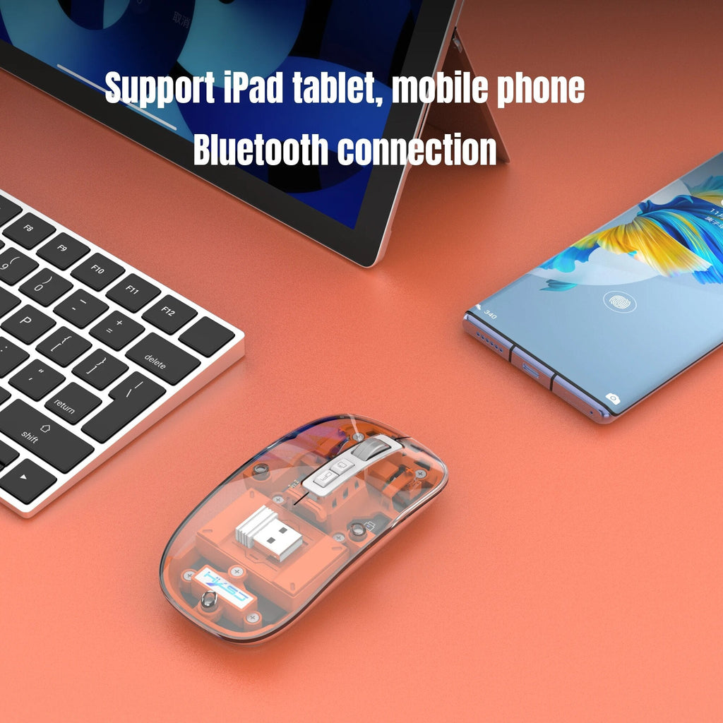 corlado | Transparente kabellose Bluetooth-Maus