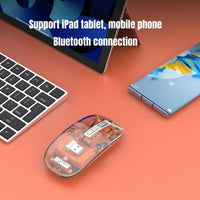 corlado | Transparente kabellose Bluetooth-Maus