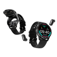 corlado | Zwei in Eins Smartwatch mit Bluetooth-Ohrhörern