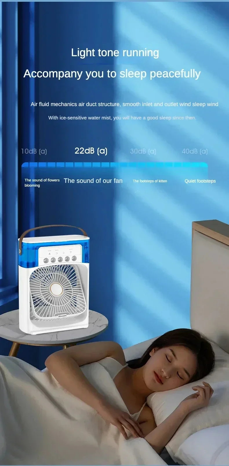 corlado | AirMist Pro Desktop Luftbefeuchter Ventilator