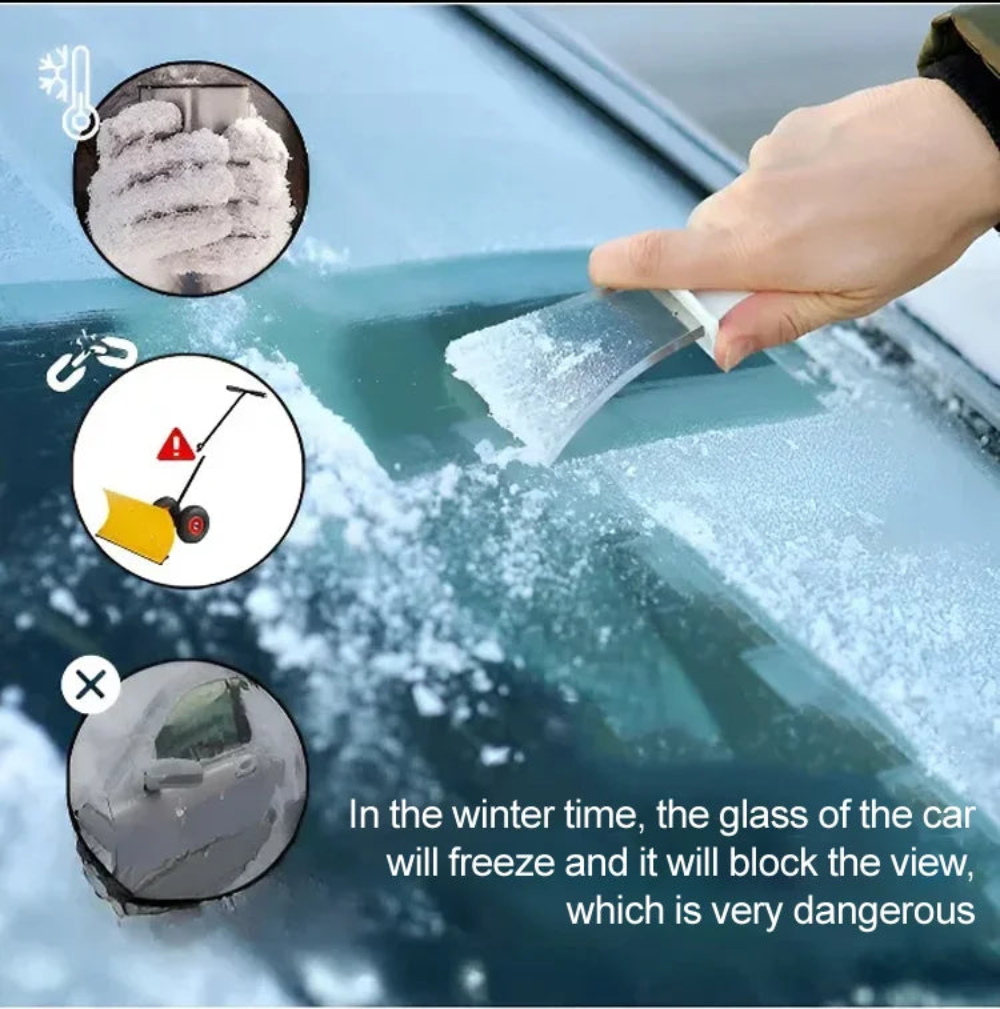 CarDefroster – Elektrischer Eisentferner für Autoscheiben – Kompakt