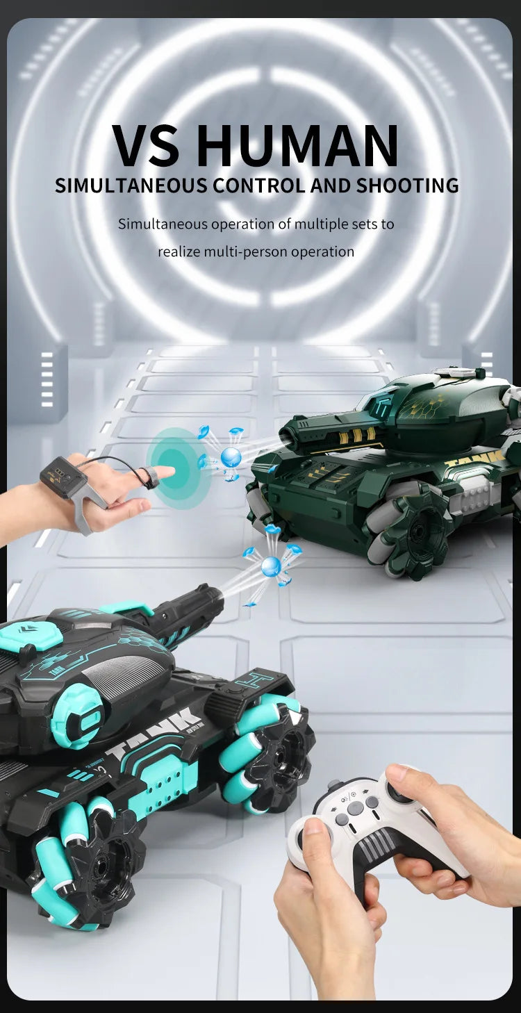 corlado | Gesture and Remote Control Tank Vehicle Toy