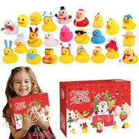 QuackJoy – Gummi-Enten Adventskalender mit 24 Designs – Weihnachten 2025