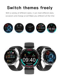 corlado | Zwei in Eins Smartwatch mit Bluetooth-Ohrhörern
