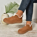 corlado™ Damen Warme Winter Slip-On Plateau Stiefeletten