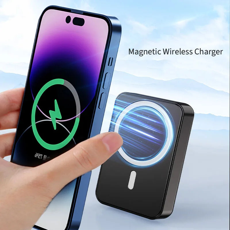 corlado | Magnetische drahtlose Powerbank mit Kickstand
