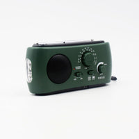 SafeTune - Notfallradio mit USB-, Solar- und Kurbelaufladung