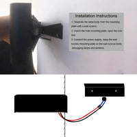 corlado | Moderne LED-Wandleuchte – 16W dimmbare Wandlampe mit Fernbedienung, Auf- und Ablichtung für Schlafzimmer, Wohnzimmer und Flur
