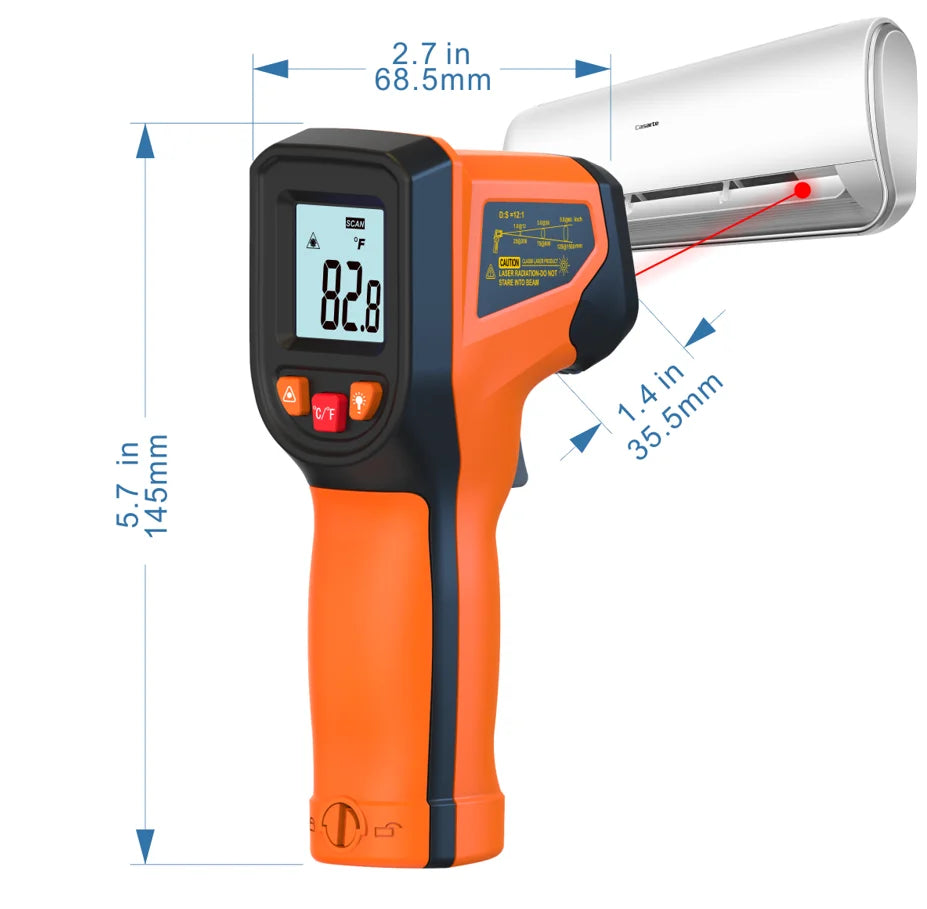 corlado | Laser-Infrarot-Thermometer