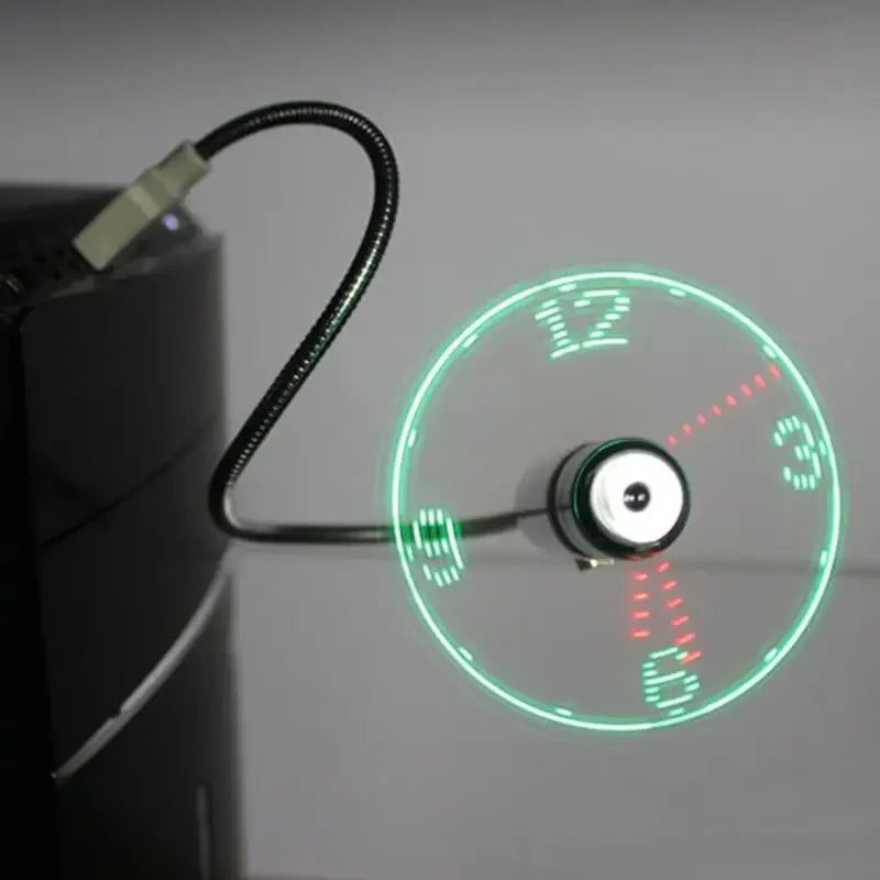 corlado | USB LED Fan Uhr