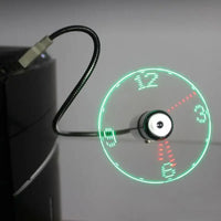 corlado | USB LED Fan Uhr