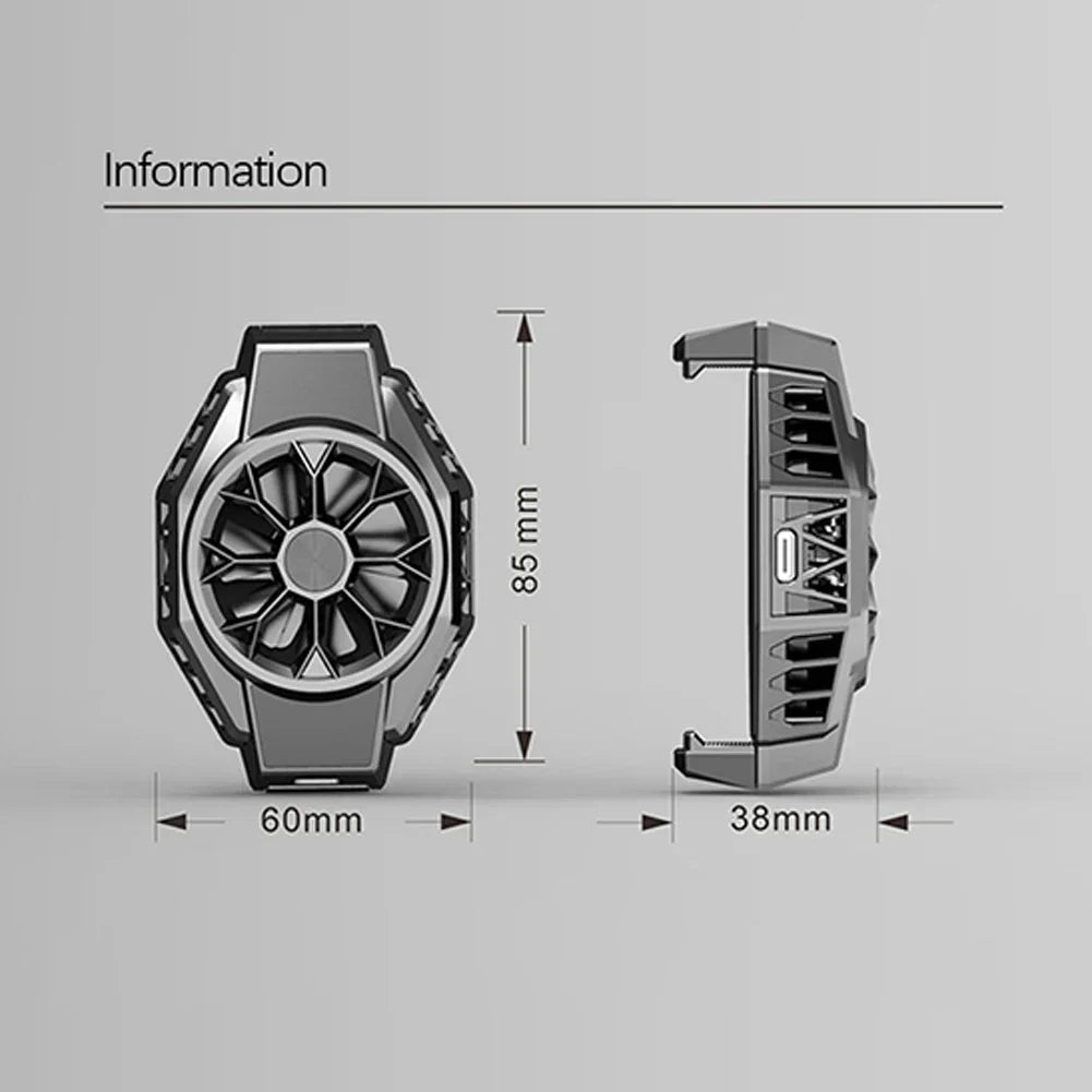 corlado | Mini Halbleiter Mobile Kühlventilator