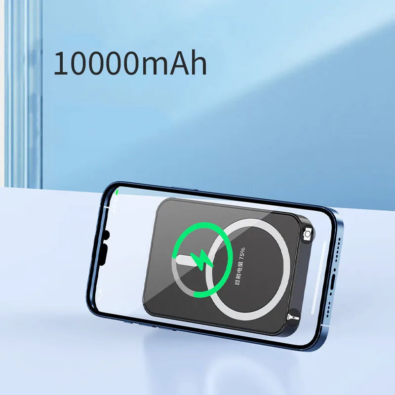 corlado | Magnetische drahtlose Powerbank mit Kickstand