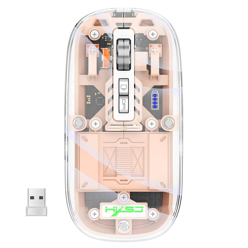 corlado | Transparente kabellose Bluetooth-Maus
