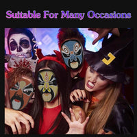 Smart LED Halloween Maske, Bluetooth APP, personalisierbar, wiederaufladbar