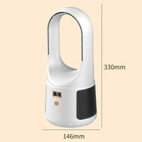 Bladeless Tischventilator – Kompakter, Kabelloser USB-Ventilator ohne Rotor für Schlafzimmer & Büro