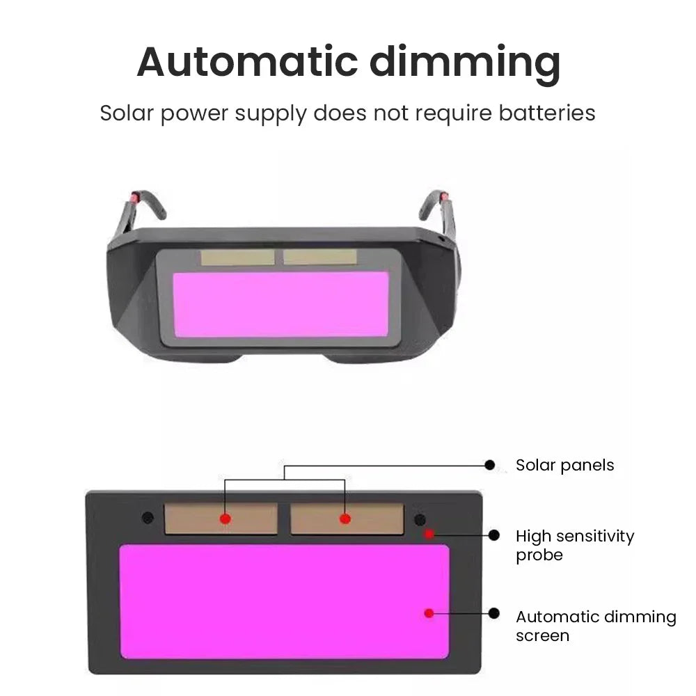 corlado | Solar-powered welding goggles