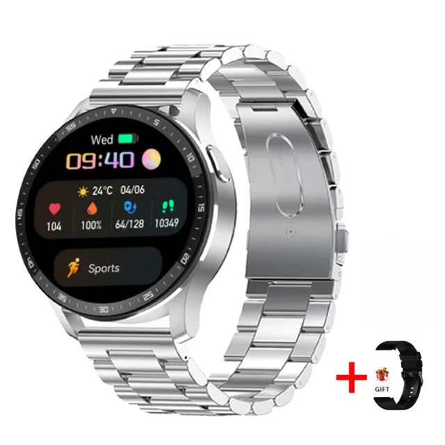 corlado | Zwei in Eins Smartwatch mit Bluetooth-Ohrhörern