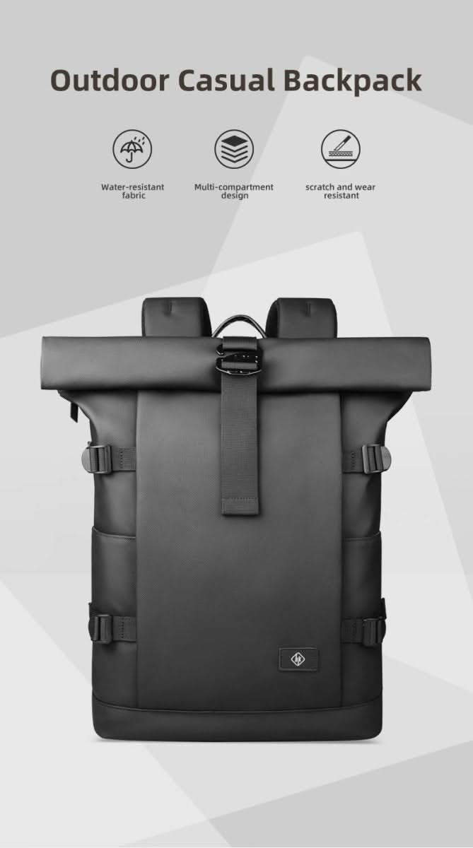 corlado | Erweiterbarer Outdoor-Rucksack mit großem Volumen & Laptopfach