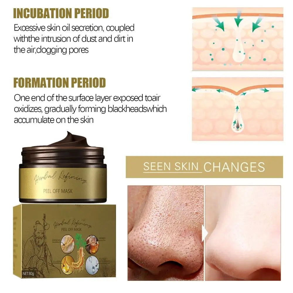corlado | Schwarzer Tee Gesicht Peel-off Maske
