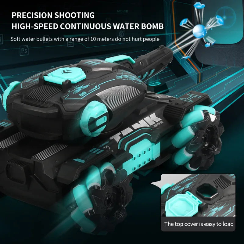 corlado | Gesture and Remote Control Tank Vehicle Toy