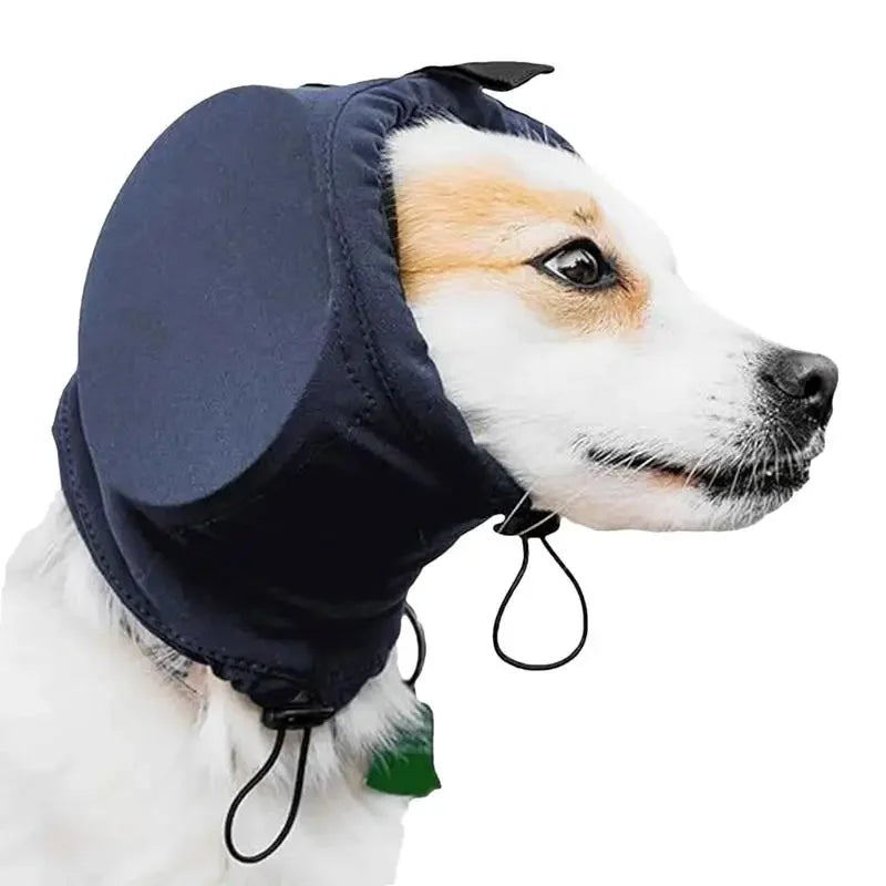 corlado | Geräuschdämpfende Hundeohrenschützer | Bequemes, atmungsaktives Polyester zur Linderung von Ängsten bei Feuerwerk und Gewittern
