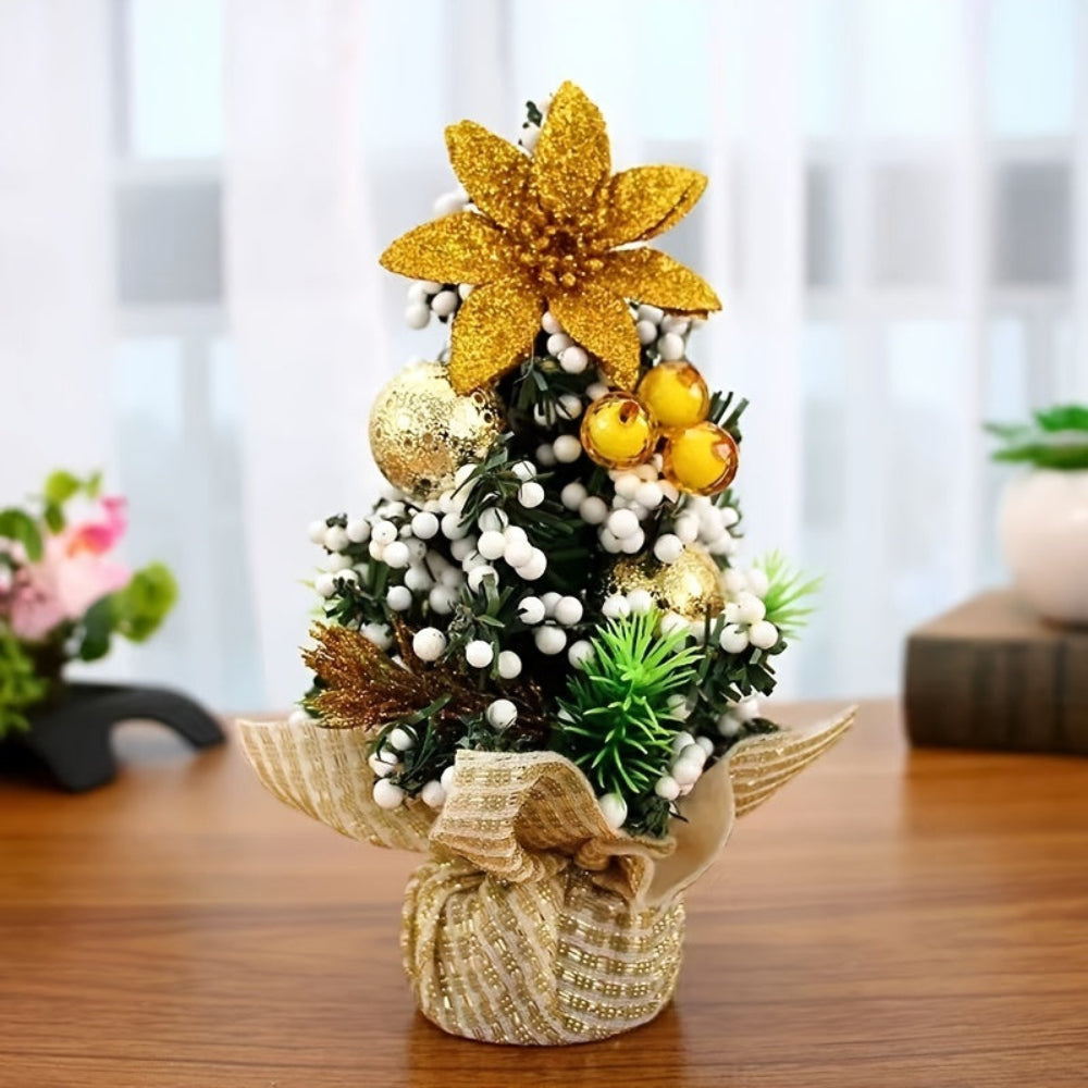 Kleiner Weihnachtsbaum, Trio Tischdekoration, festlich