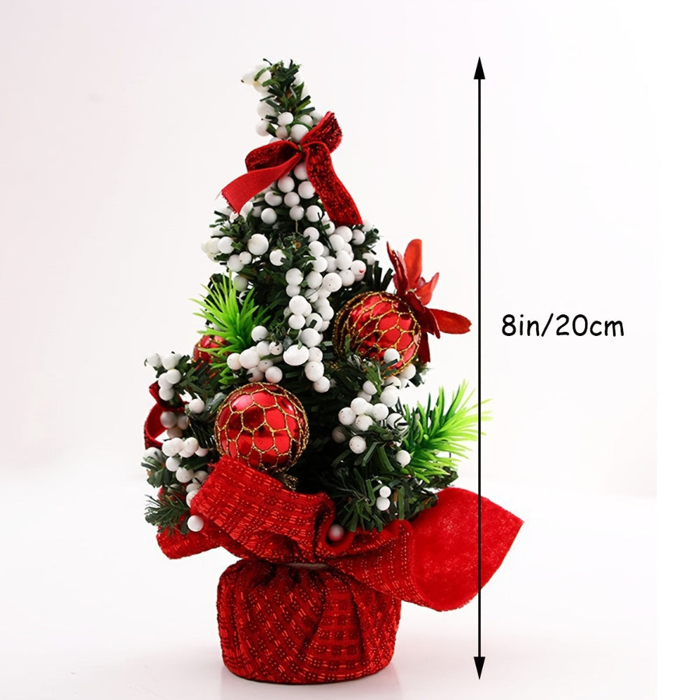 Kleiner Weihnachtsbaum, Trio Tischdekoration, festlich