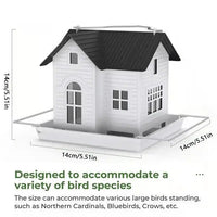 corlado | Solar-Vogelhaus mit LED – Leuchtende Gartenlaterne & Futterstation in einem!
